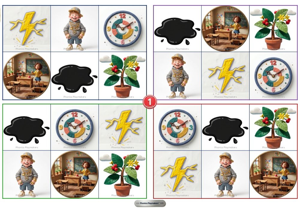 CCVCC Toolkit picture bingo grid activity