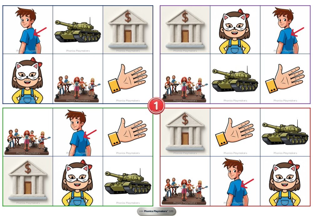 CVCC Toolkit picture bingo grid activity